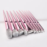 New Arrival Brushes 10pcs Pink Makeup Brushes