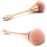 Rose Gold Powder Blush Makeup Brush